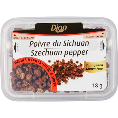 Dion Poivre rouge de Sichuan 18 g, 44,39 $/100g