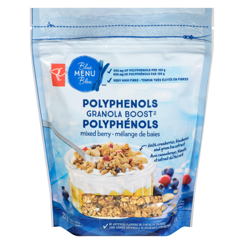 Polyphenols Mixed Berry Granola Boost Cereal