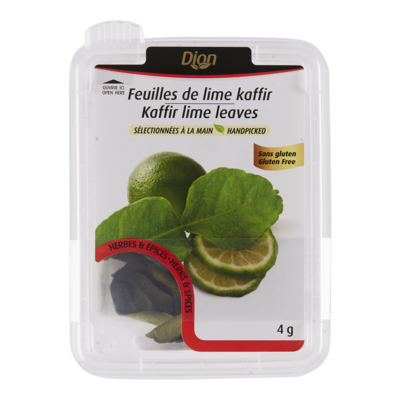 Dion Feuilles de lime Kaffir 4 g, 144,75 $/100g