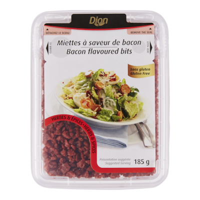 Dion Imitation de morceaux de bacon 185 g, 2,59 $/100g