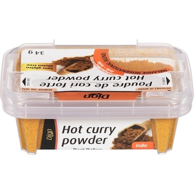 Dion Hot Curry Powder 34 g, $7.35/100g