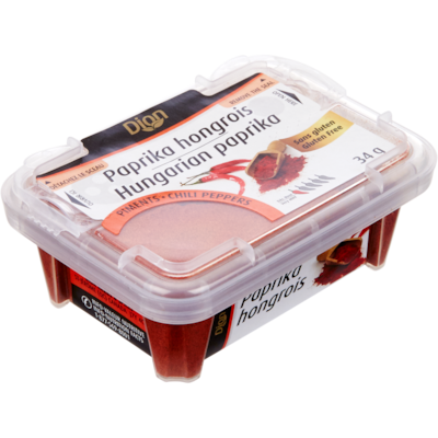 Dion Paprika hongrois doux 34 g, 14,09 $/100g