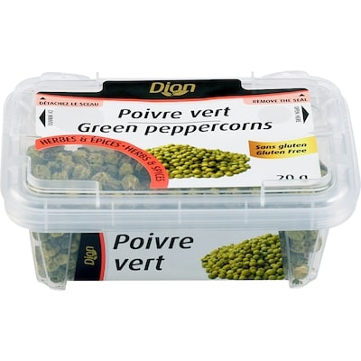 Dion Herbs & Spices Green Peppercorns 20 g, $30.00/100g