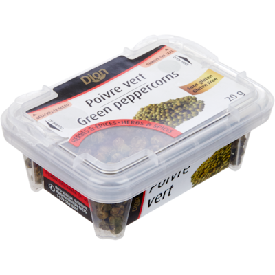 Dion Herbes & épices poivre vert 20 g, 30,00 $/100g
