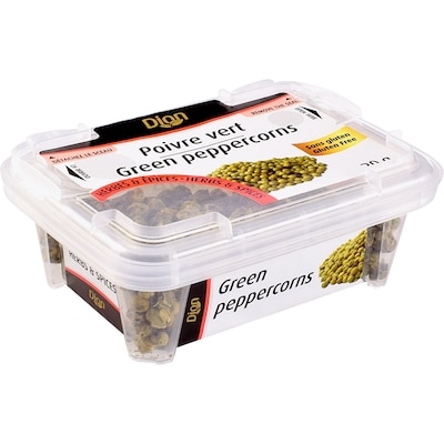 Herbes & épices poivre vert