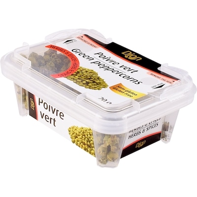 Herbes & épices poivre vert