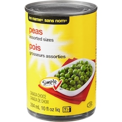 Assorted Sizes Peas