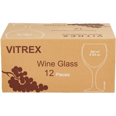 Vitrex Balloon Wine Glasses, 8.75oz 1 ea, $23.79/1ea