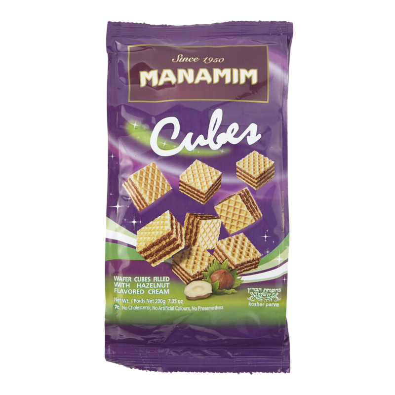 Kosher Hazelnut Waffer Cubes