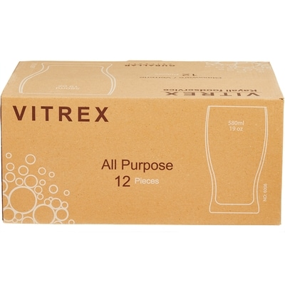 Vitrex Beer Pint Glass 1 ea, $30.99/1ea