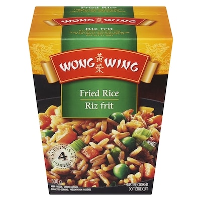 Wong Wing Vegetable Fried Rice 500 g, $0.02/1ea