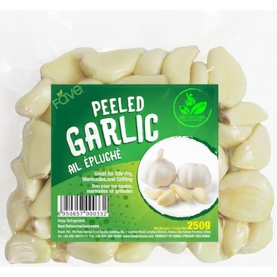 null Garlic, Peeled 250 g, $1.40/100g
