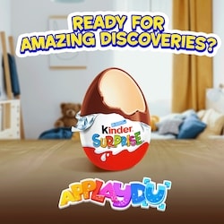 SURPRISE® Milk Chocolate Egg with Toy, Pink Edition, egg