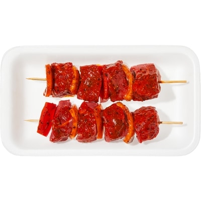 null Brochettes de haut de surlonge de bœuf marinées, emballage de 2 (Consultez la description du produit pour les options de marinade.) 41,87 $/1kg 19,00 $/1lb