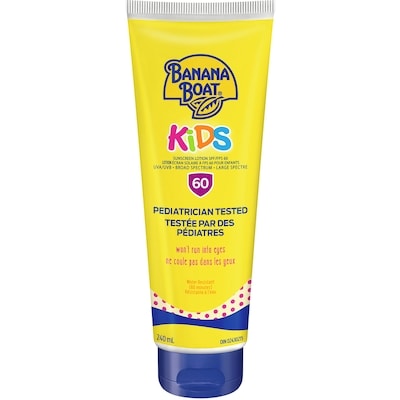 Banana Boat Kids Sunscreen Lotion SPF 60 240 ml, $5.42/100ml