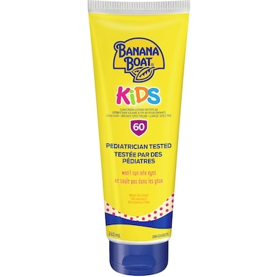 Banana Boat Lotion écran solaire à FPS 60 pour enfants 240 ml, 5,42 $/100ml