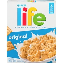 Quaker Life Céréales Originale 450 g, 1,22 $/100g