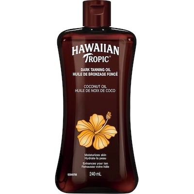 Hawaiian Tropic Dark Tanning Oil 240 ml, $6.25/100ml