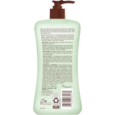 Après-soleil hydratant au parfum de lime coolada