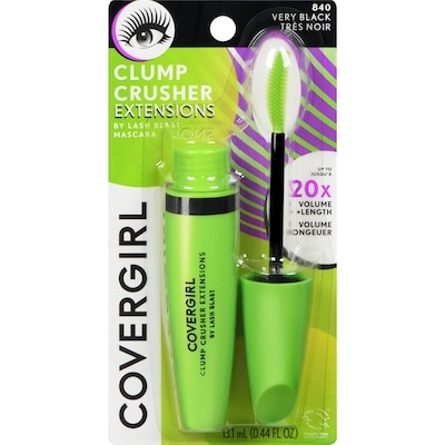CoverGirl Clump Crusher Extensions Lashblast Mascara 840 Très Noir 13.1 ml, 99,16 $/100ml