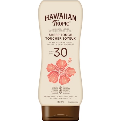 Hawaiian Tropic Sheer Touch Sunscreen Lotion SPF 30 240 ml, $6.25/100ml