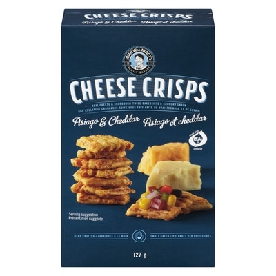 John Wm. Macy's CheeseCrisps Asiago & Cheddar CheeseCrisps 127 g, $2.75/100g