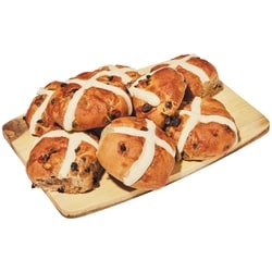 null Hot Cross Buns 8x67.0 g, $0.82/100g