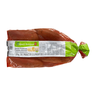 PC Organics Organic Sweet Potatoes, 3 lb Bag 1.36 kg, $0.74/100g