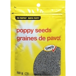 No Name Poppy Seeds 150 g, $1.99/100g