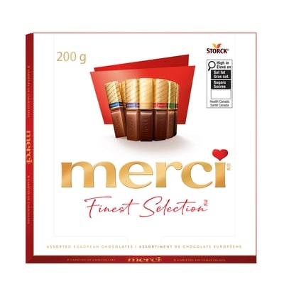 merci Finest Selections of European Chocolates, Assorted 200 g, $4.00/100g