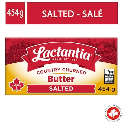 Lactantia Salted Butter 454 g, $1.87/100g