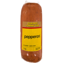 Sans Nom Pepperoni 1 kg, 1,10 $/100g