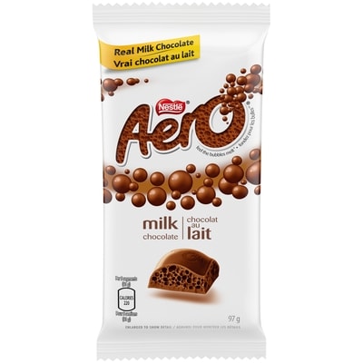 Nestlé Aero Milk Chocolate Bar 97 g, $2.84/100g