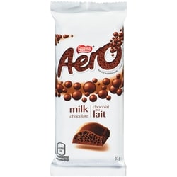 Nestlé Barre De Chocolat Aero Lait 97 g, 3,09 $/100g