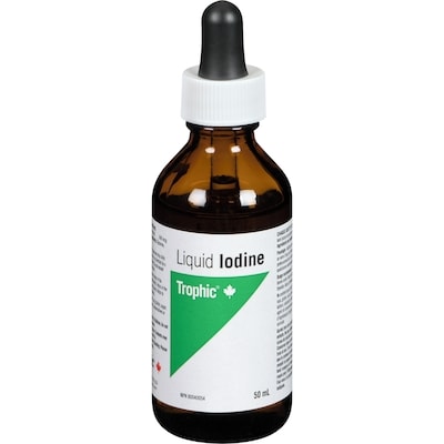Trophic Liquid Iodine 50 ml, $29.98/100ml