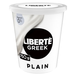 Greek 0% Yogurt, Plain, High Protein