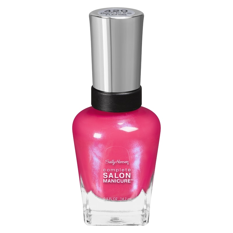 Complete Salon Manicure Nail Color, Back To The Fuchsia