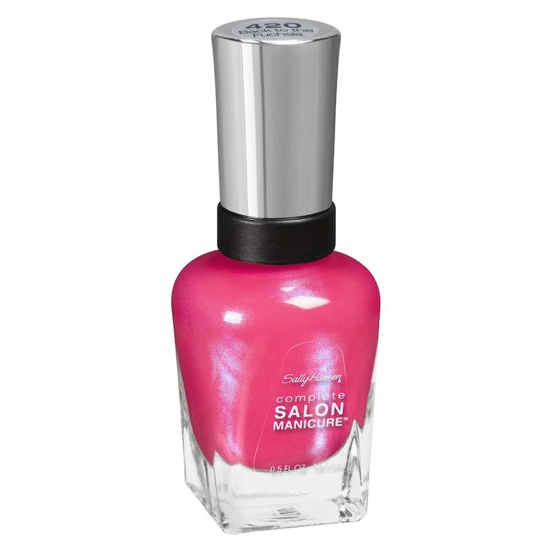 Complete Salon Manicure Nail Color, Back To The Fuchsia