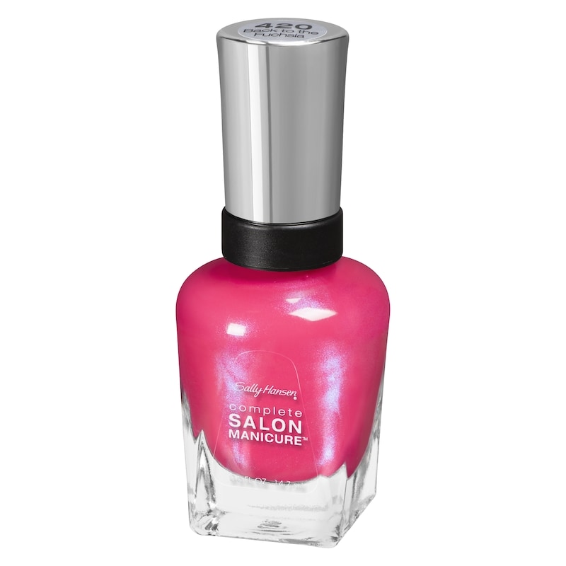 Complete Salon Manicure Nail Color, Back To The Fuchsia