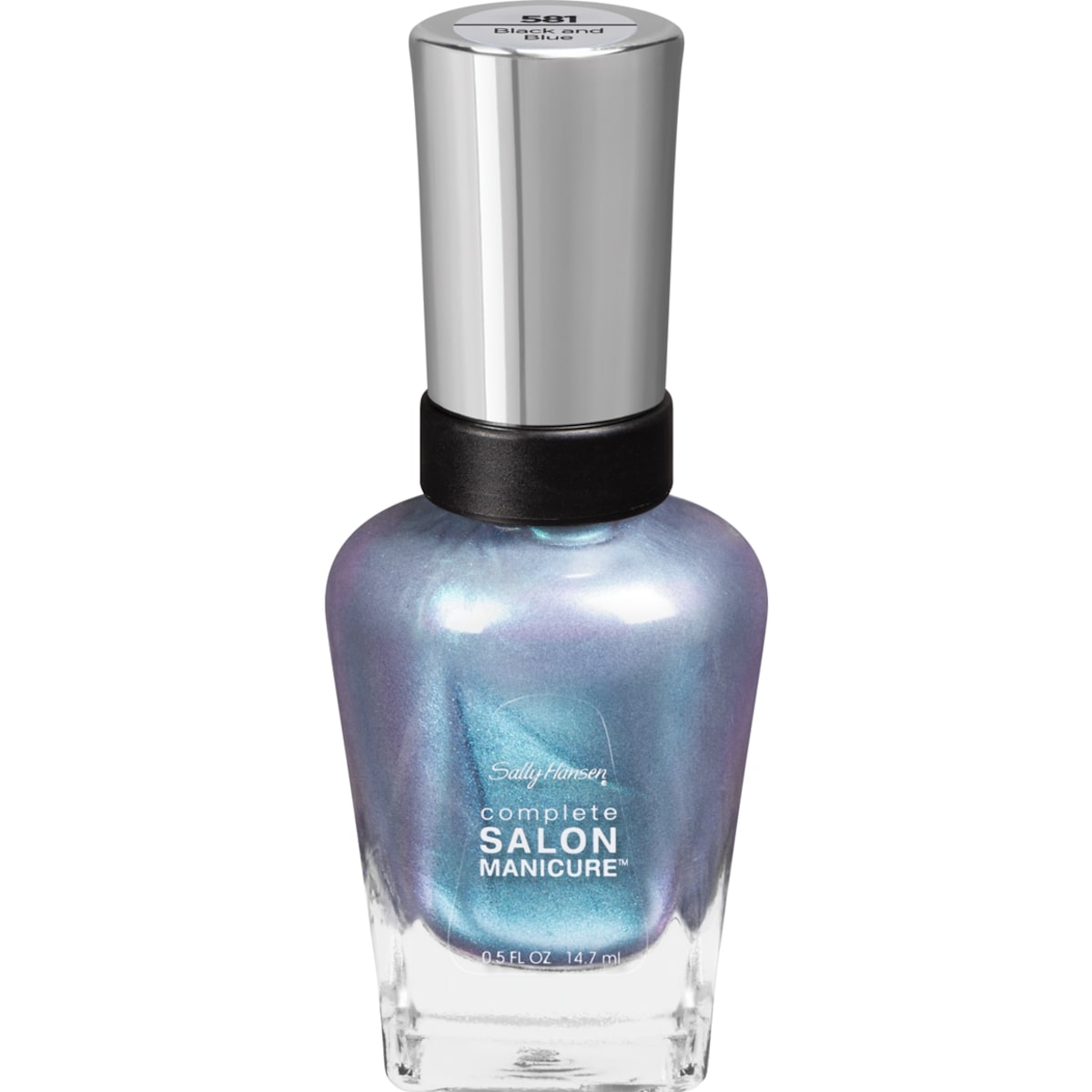 Sally Hansen Complete Salon Manicure Nail Color, Black And Blue 14.7 ml, $71.09/100ml