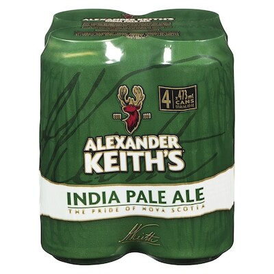 Keiths IPA, Cans (ID required at pick-up) 4x473.0 ml, $0.69/100ml