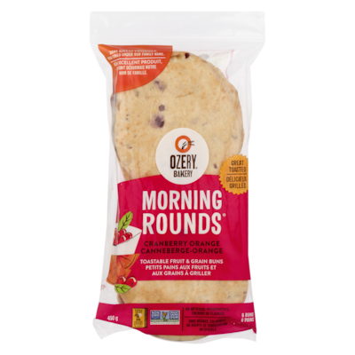 Pita Break Morning Rounds Canneberges et orange 450 g, 1,22 $/100g