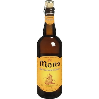 Mons Abbey Blonde Beer (ID required at pick-up) 750 ml, $1.03/100ml