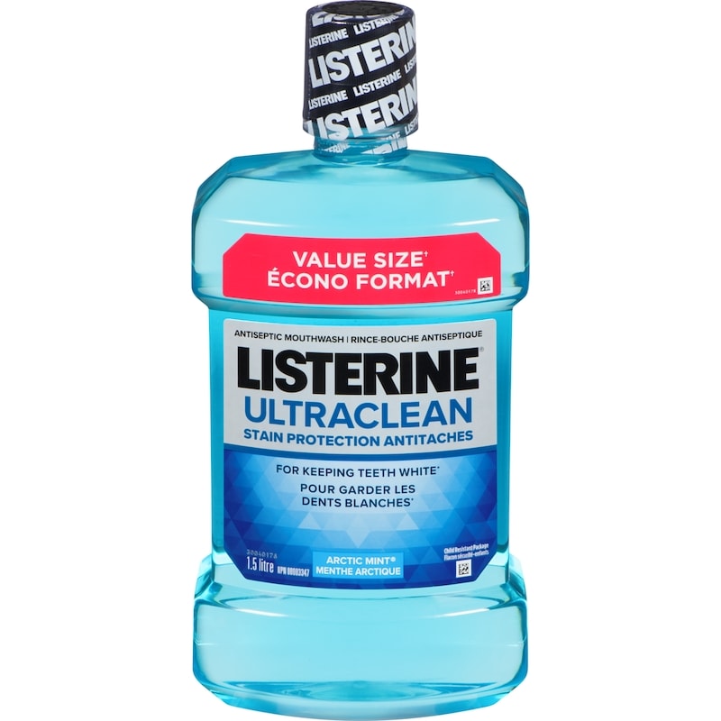 Ultraclean Stain Protection Antiseptic Mouthwash, Arctic Mint