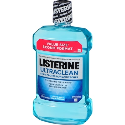Ultraclean Stain Protection Antiseptic Mouthwash, Arctic Mint