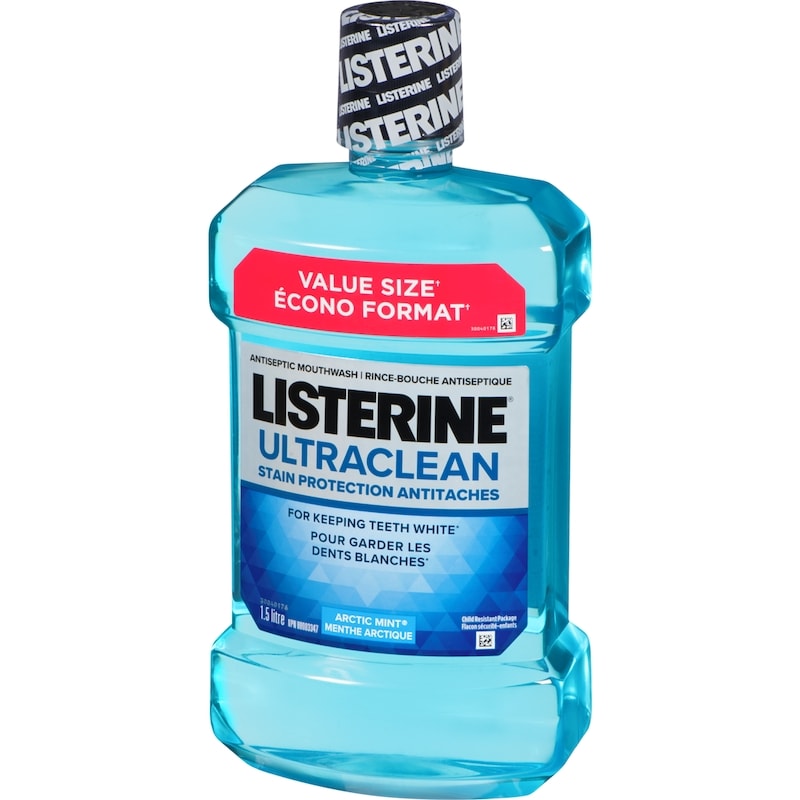 Ultraclean Stain Protection Antiseptic Mouthwash, Arctic Mint