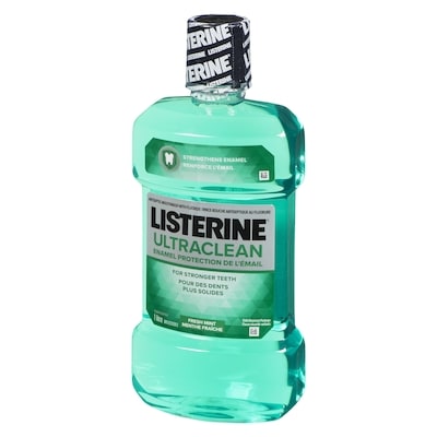 Ultraclean Enamel Protection Antiseptic Mouthwash, Fresh Mint 