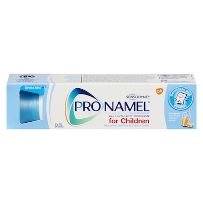 Sensodyne Pronamel Toothpaste for Children, Gentle Mint 75 ml, $6.00/100ml