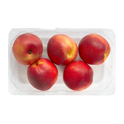 null Nectarines à chair jaune biologiques 400 g, 1,82 $/100g