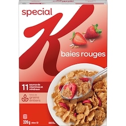 Kellogg’s Special K Céréales Special K Baies rouges 320 g, 2,03 $/100g